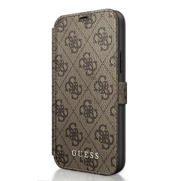 Husa iPhone 12 Mini GUESS Charms GUFLBKSP12S4GB, maro