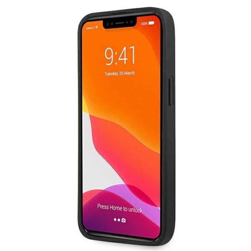 Husa pentru iPhone 13 Pro KARL LAGERFELD KLHCP13LPCUSKCP, Ikonik Karl and Choupette, Fuchsia
