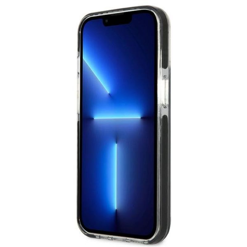 Husa pentru iPhone 13 Pro KARL LAGERFELD KLHKCIXIIIN, Karl and Choupette, Negru