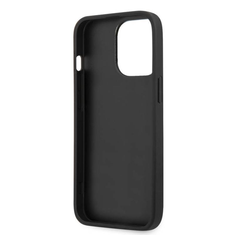 Husa pentru iPhone 13 Pro KARL LAGERFELD KLHSKHIXIIIPAG, Saffiano Karls Head, Argintiu