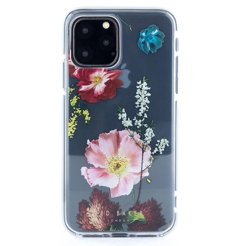 Husa iPhone 11 Pro TED BAKER Antishock Forest Fruits Clear 75538, spate din plastic dur
