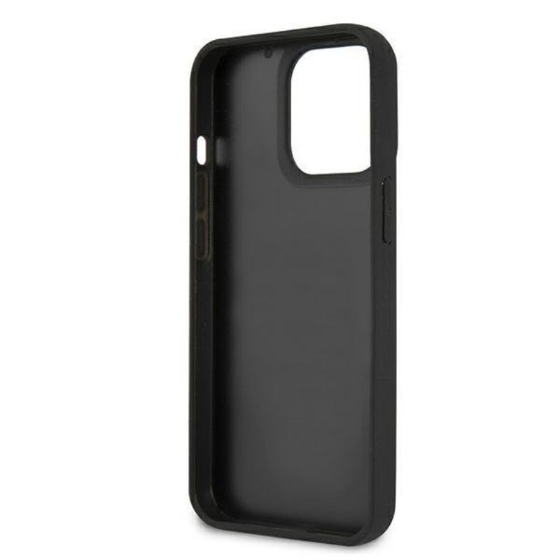 Husa pentru iPhone 13 Pro Max KARL LAGERFELD KLHCP13LKH3DBK, Rubber Karls Head, Negru