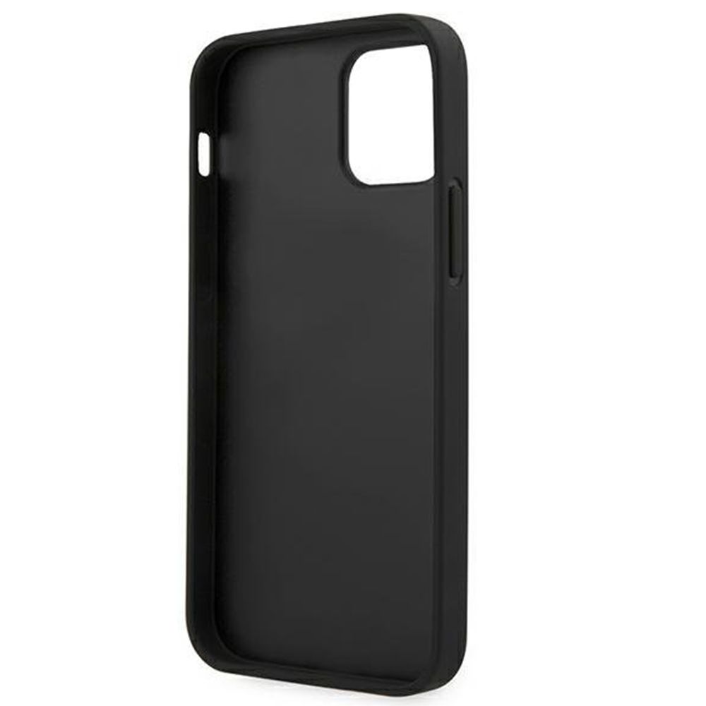 Husa iPhone 12 Mini BMW Signature Seat BMHCP12STTBK, negru