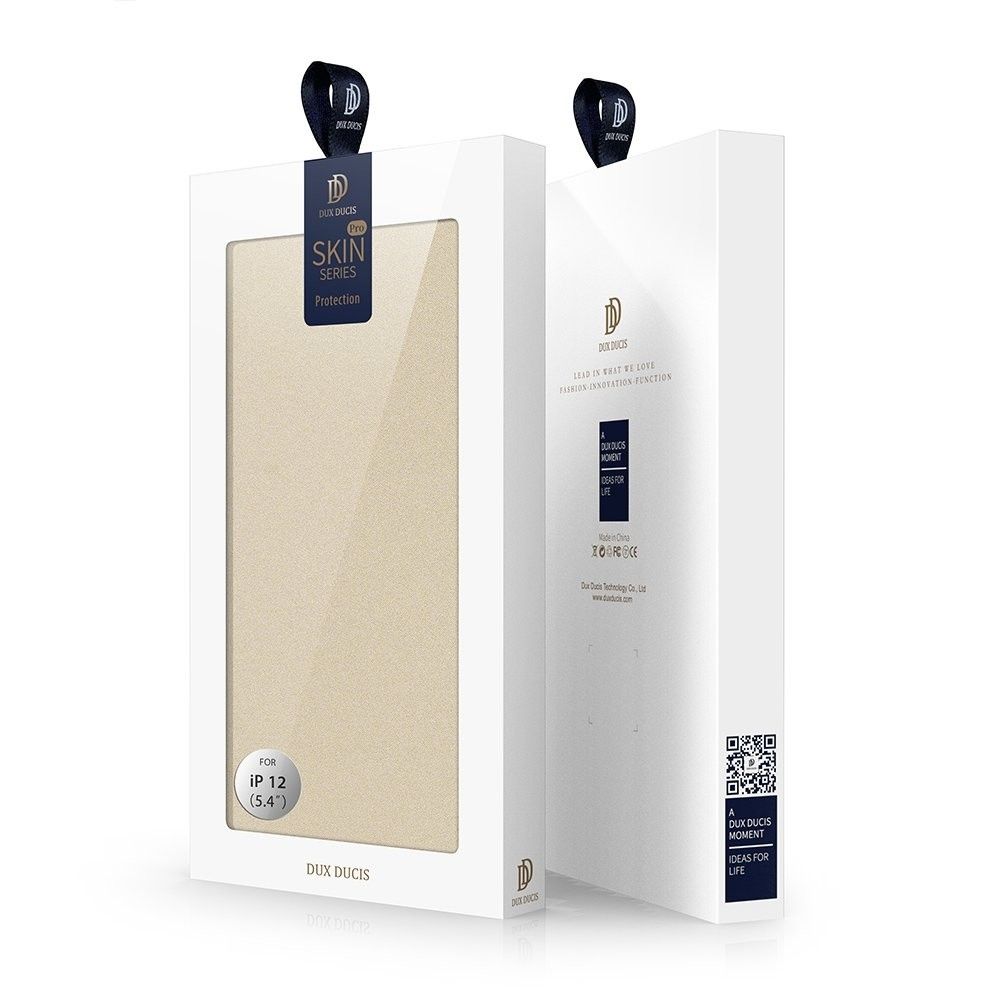 Husa iPhone 12 Mini DUX DUCIS Skin Pro Zlote DDHSPIXIIMZ, bej