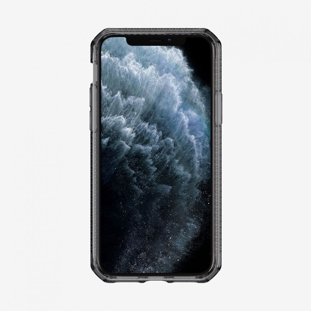 Husa pentru iPhone 11 Pro IT SKINS APXE-SPECM-BLCK, Spectrum Clear Light Black, antisoc, antimicrobial, negru