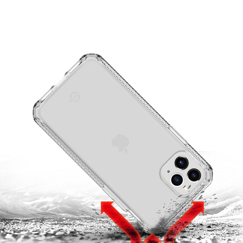 Husa pentru iPhone 11 Pro IT SKINS APXE-SPECM-TRSP, Spectrum Clear Light Transparent, antisoc, antimicrobial, transparent