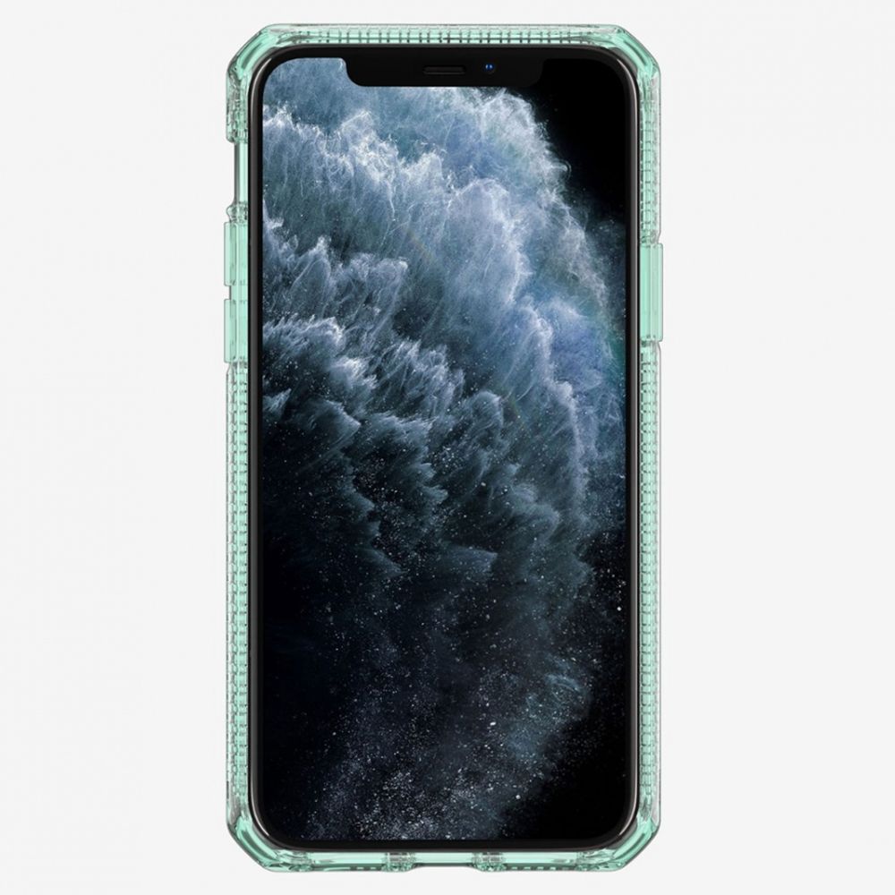 Husa pentru iPhone 11 Pro IT SKINS APXE-HBMKC-TGTR, Hybrid Clear Tiffany Green and Transparent, antisoc, verde