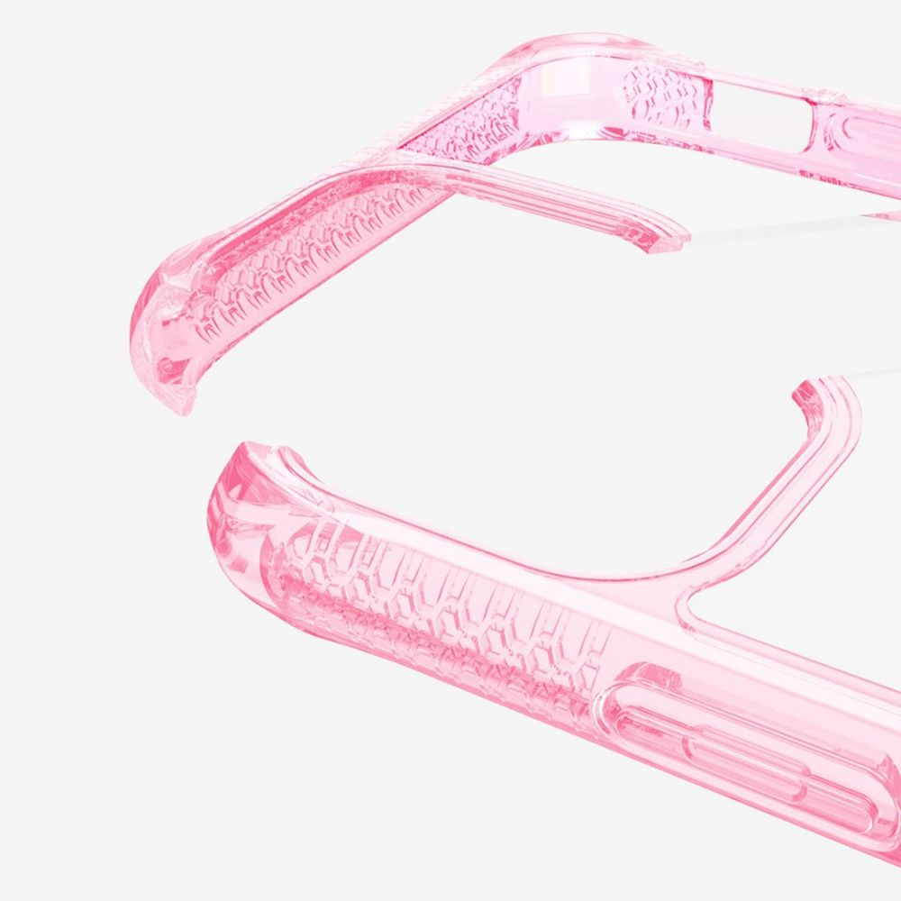 Husa pentru iPhone 11 Pro IT SKINS APXE-HBMKC-LKTR, Hybrid Clear Light Pink and Transparent, antisoc, roz deschis