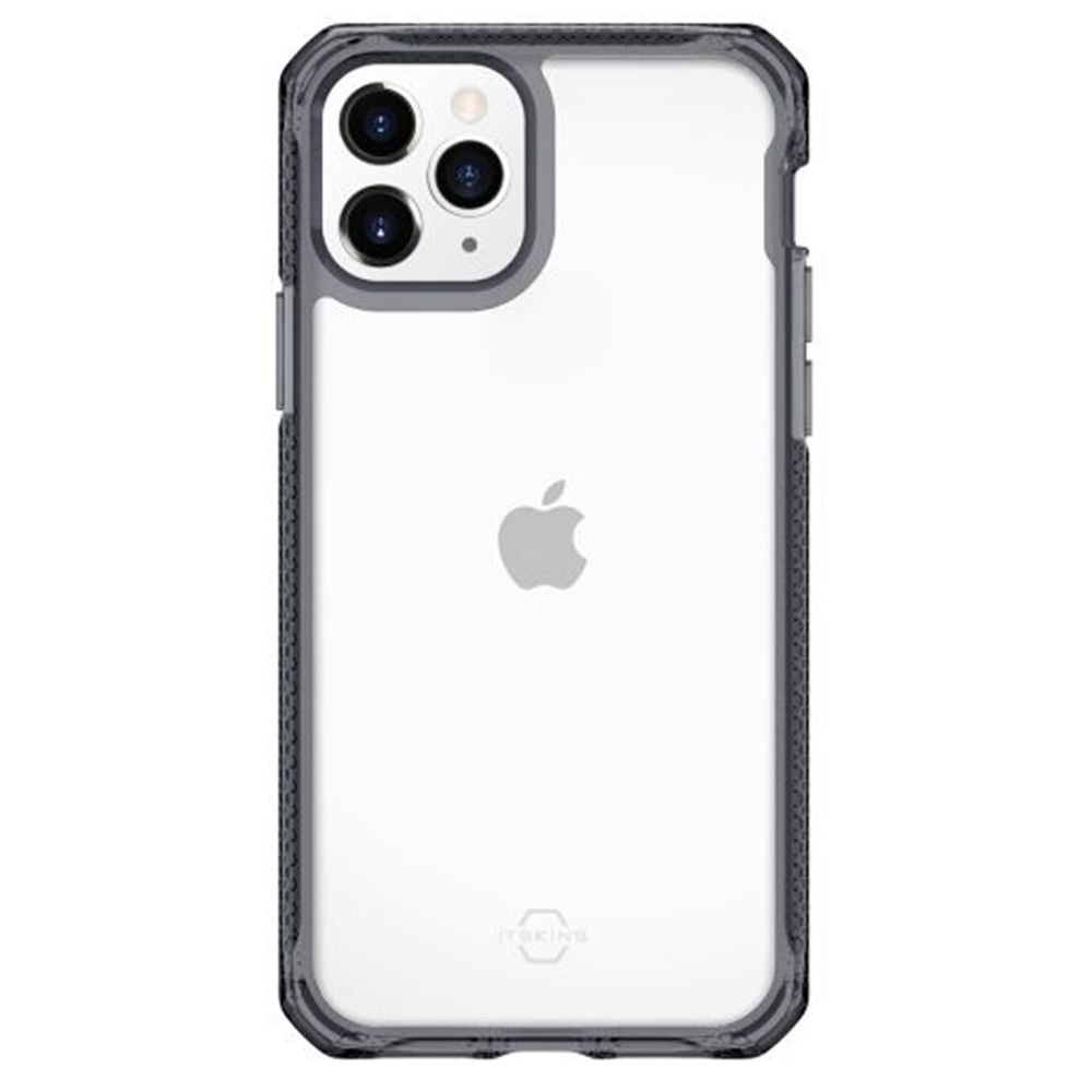 Husa pentru iPhone 11 Pro IT SKINS APXE-HBMKC-BKTR, Hybrid Clear Black and Transparent, antisoc, negru