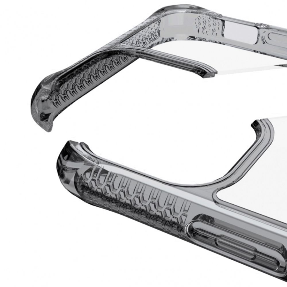 Husa pentru iPhone 11 Pro IT SKINS APXE-HBMKC-BKTR, Hybrid Clear Black and Transparent, antisoc, negru