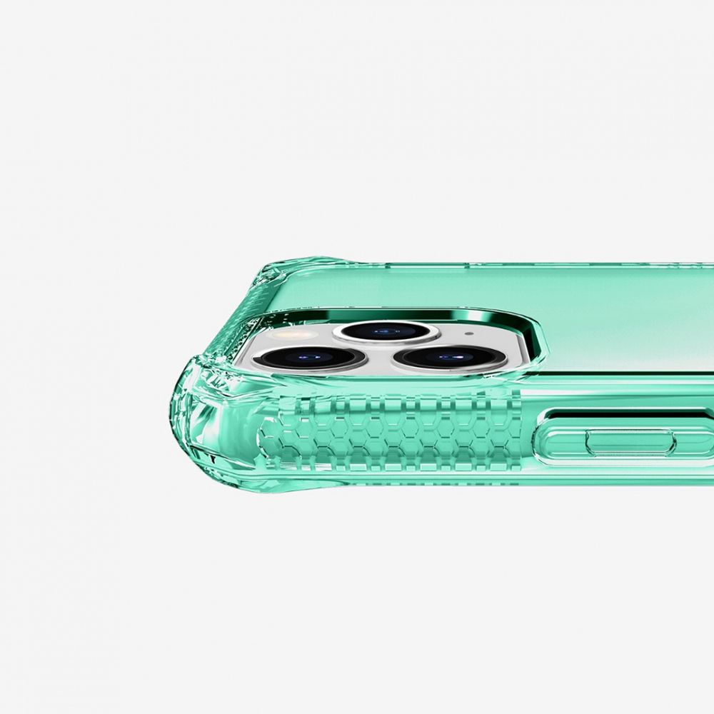 Husa pentru iPhone 11 Pro Max IT SKINS APXM-SPECM-TFGR, Spectrum Clear Tiffany Green, antisoc, antimicrobial, verde