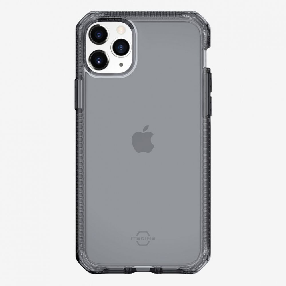 Husa pentru iPhone 11 Pro Max IT SKINS APXM-SPECM-BLCK, Spectrum Clear Black, antisoc, antimicrobial, negru