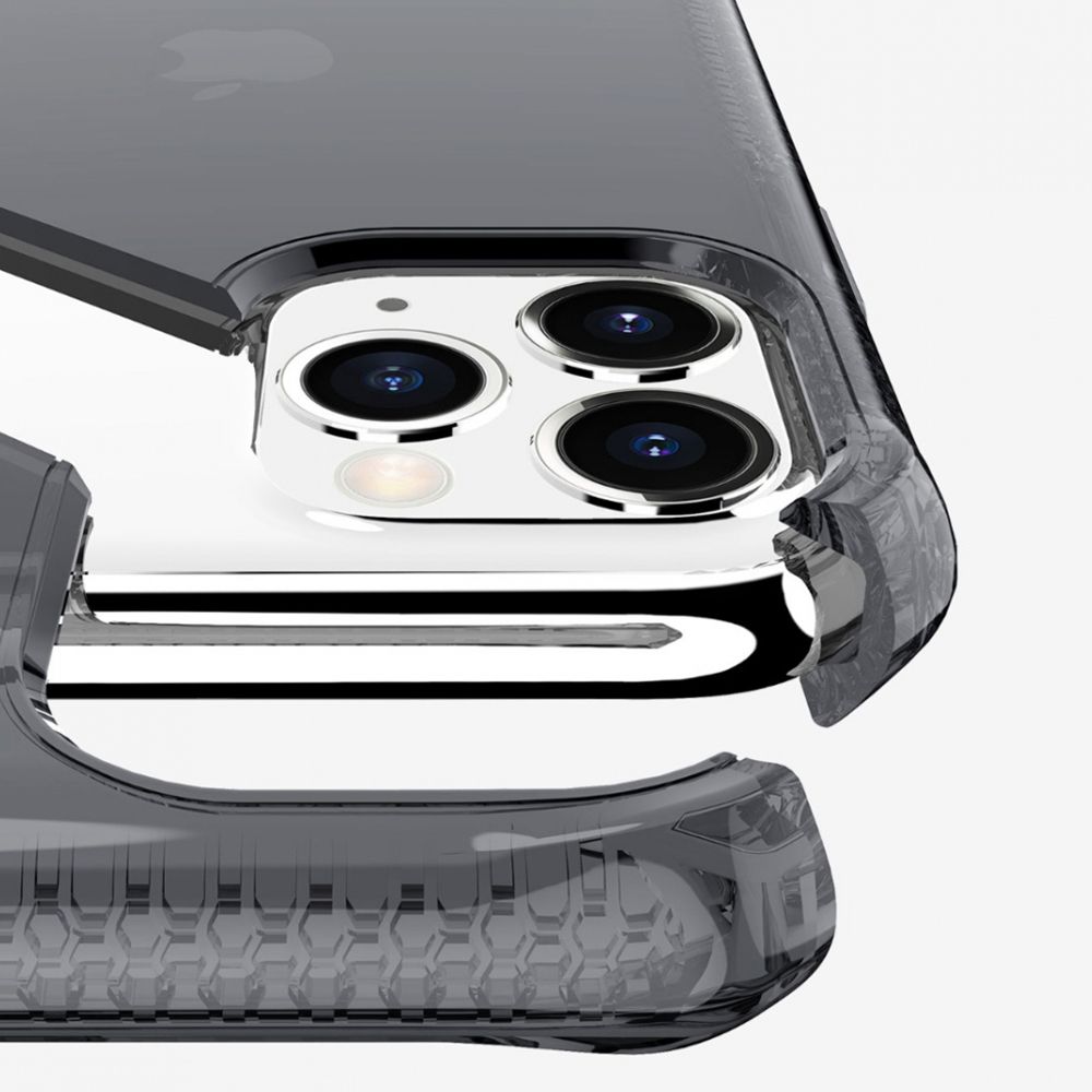 Husa pentru iPhone 11 Pro Max IT SKINS APXM-SPECM-BLCK, Spectrum Clear Black, antisoc, antimicrobial, negru