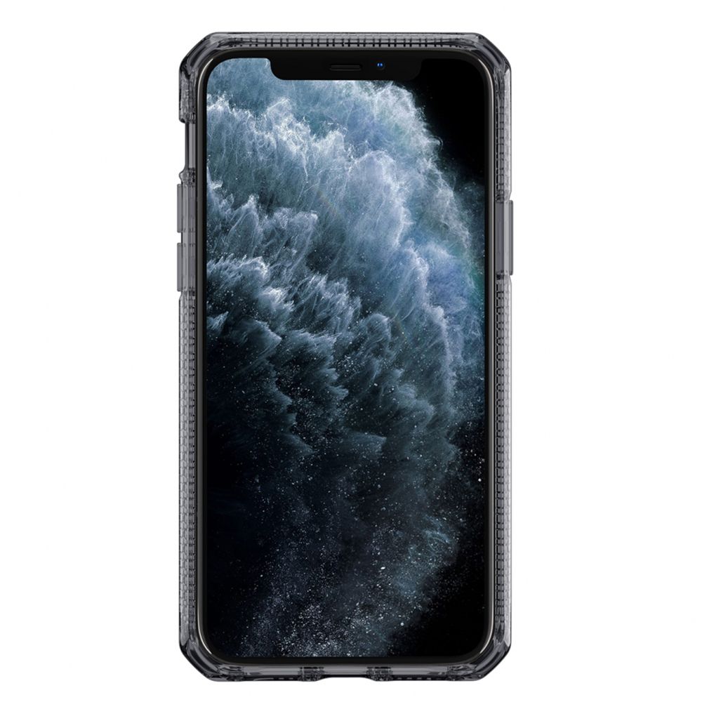 Husa pentru iPhone 11 Pro Max IT SKINS APXM-HBMKC-BKTR, Hybrid Clear Black and Transparent, antisoc, negru