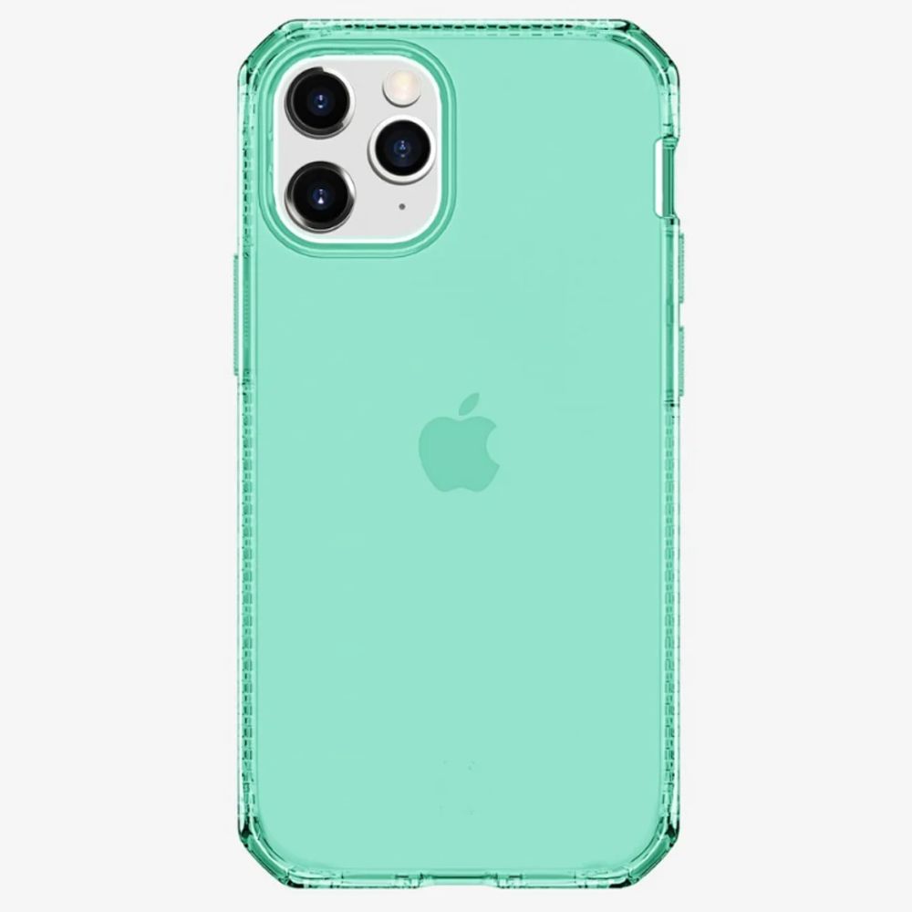 Husa pentru iPhone 12 / 12 Pro IT SKINS AP3P-SPECM-LBLU, Spectrum Clear Light Blue, albastru