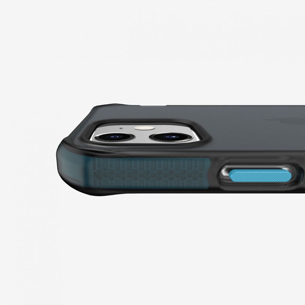 Husa pentru iPhone 12 Mini IT SKINS AP2G-SPRFR-CBBK, Supreme Frost Centurion Blue and Black, albastru/negru