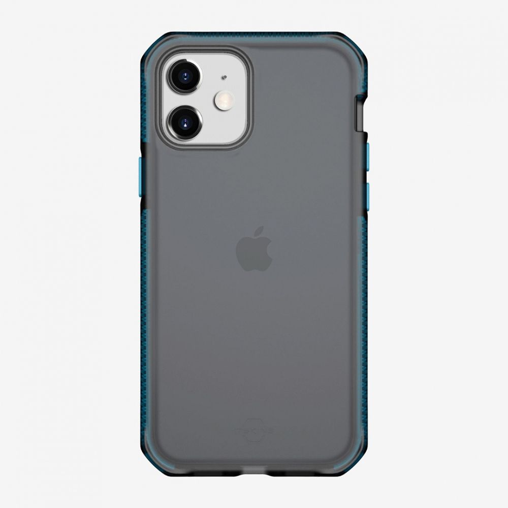 Husa pentru iPhone 12 Mini IT SKINS AP2G-SPRFR-CBBK, Supreme Frost Centurion Blue and Black, albastru/negru