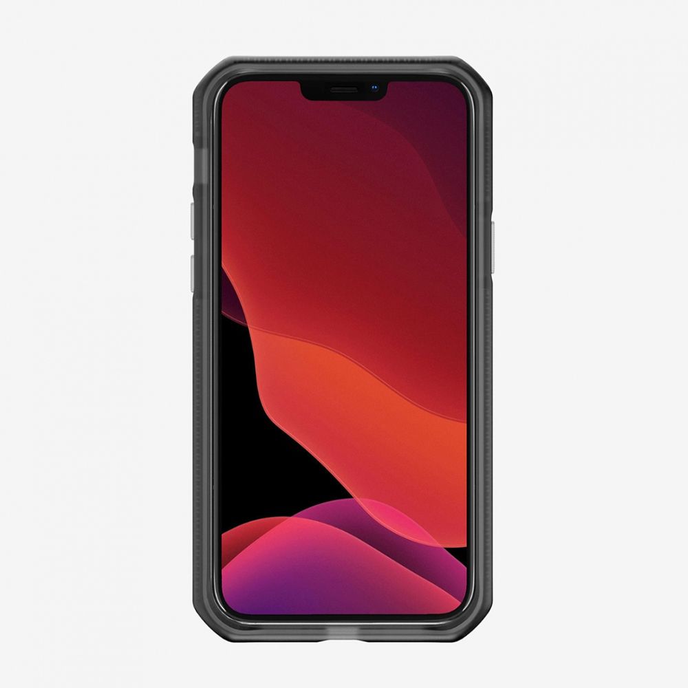 Husa pentru iPhone 12 Pro Max IT SKINS AP4P-SPRFR-GYBK, Supreme Frost Grey and Black, gri/negru