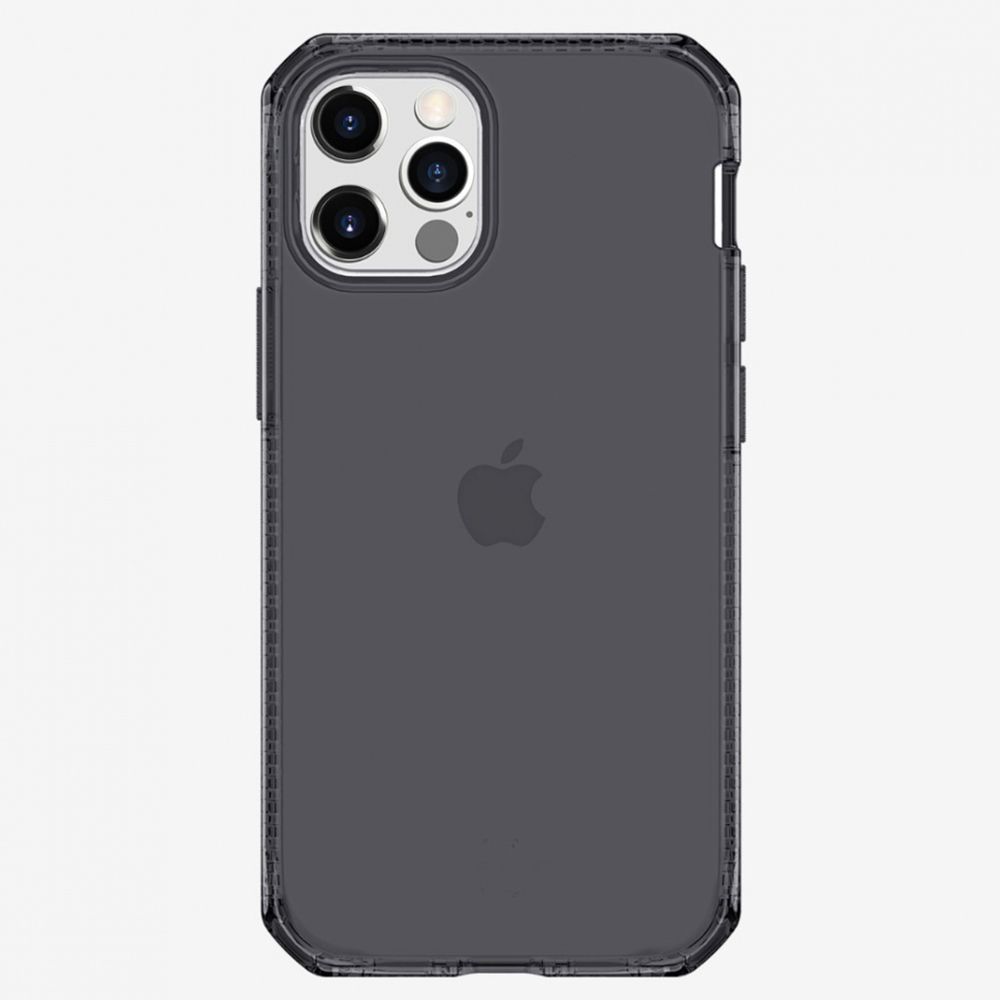 Husa pentru iPhone 12 Pro Max IT SKINS AP4P-SPECM-SMOK, Spectrum Clear Smoke, fumuriu