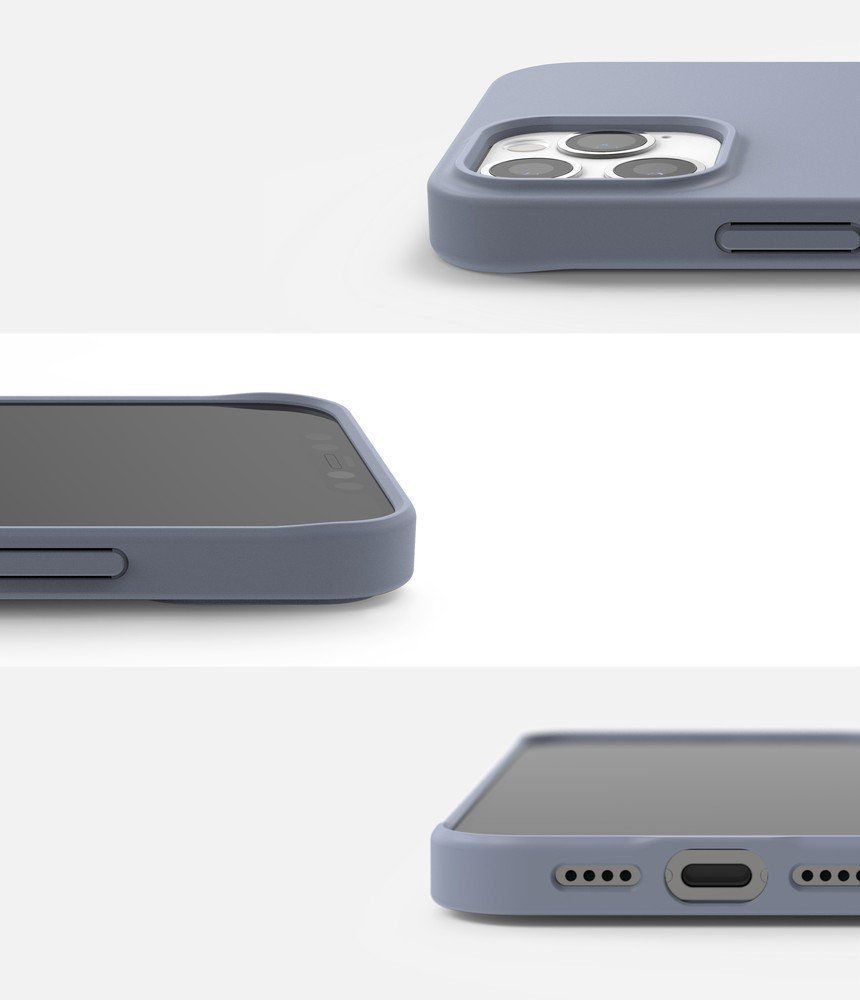 Husa iPhone 12 Pro Max RINGKE Air S Ultra-Thin ADAP0033, slim, albastru gri