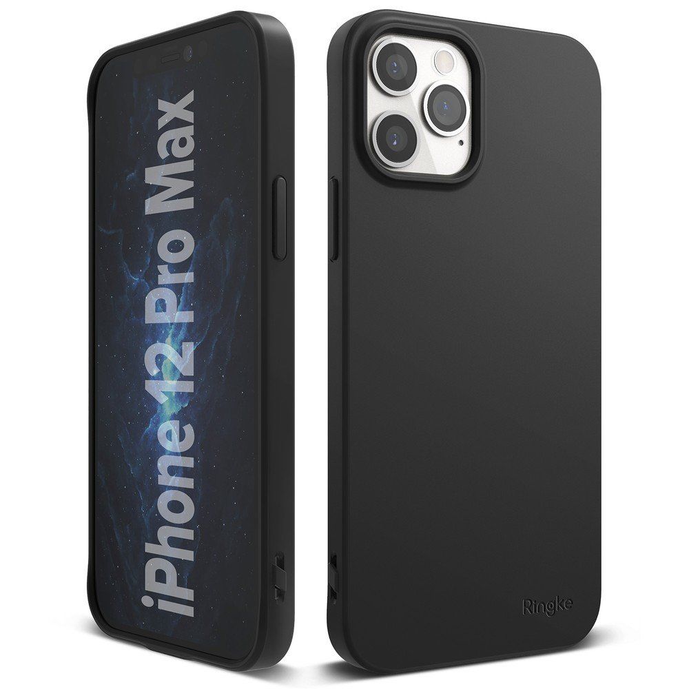 Husa iPhone 12 Pro Max RINGKE Air S Ultra-Thin ADAP0031, slim, negru