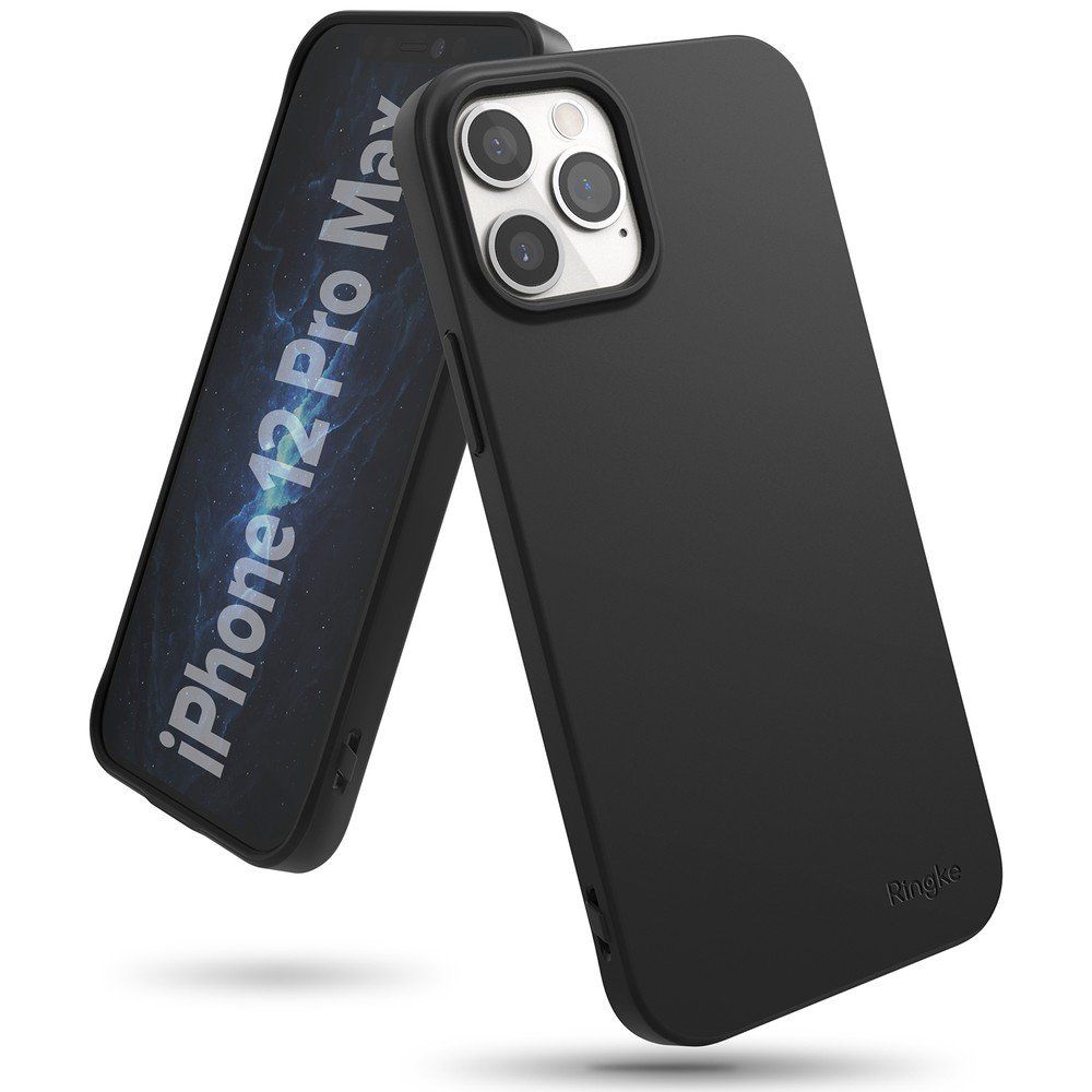 Husa iPhone 12 Pro Max RINGKE Air S Ultra-Thin ADAP0031, slim, negru