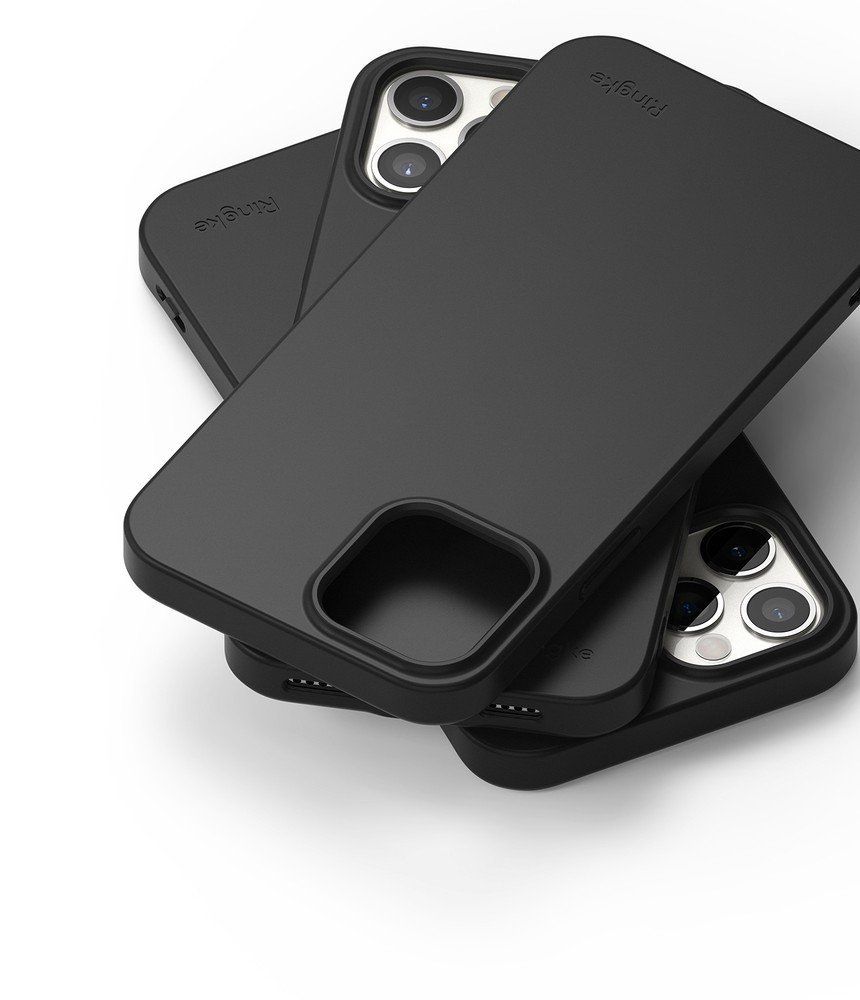 Husa iPhone 12 Pro Max RINGKE Air S Ultra-Thin ADAP0031, slim, negru