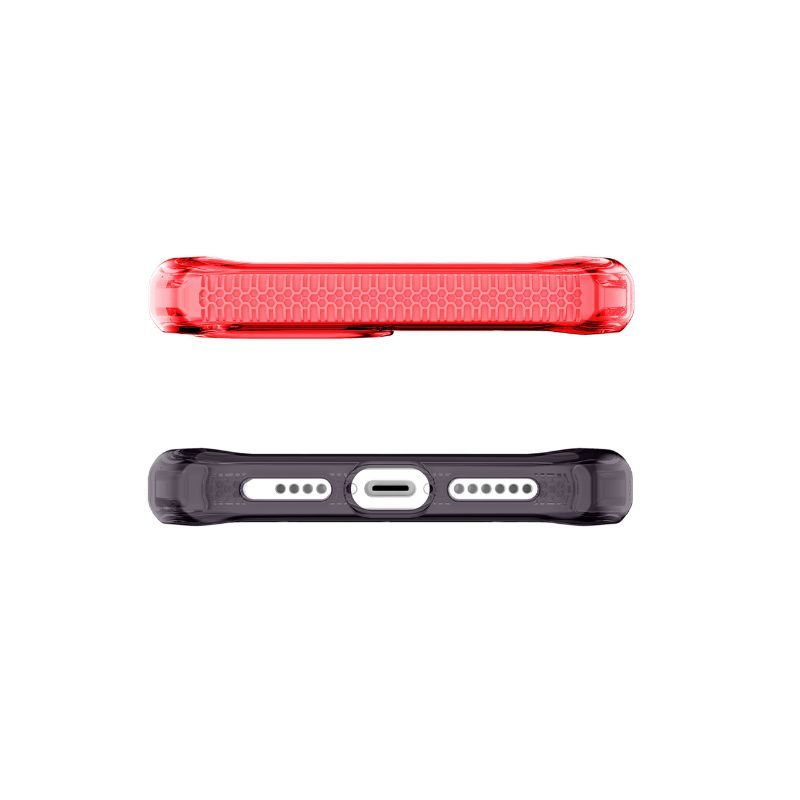 Husa pentru iPhone 13 Pro Max IT SKINS AP2M-SUPRI-COBK, Supreme Prism Coral and Black, corai/negru