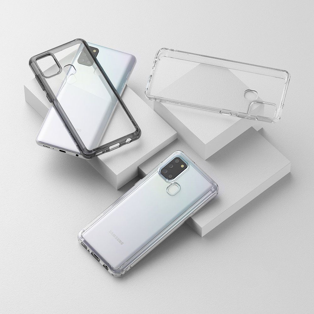 Husa Samsung Galaxy A21s RINGKE Fusion PC FSSG0084, slim, transparent