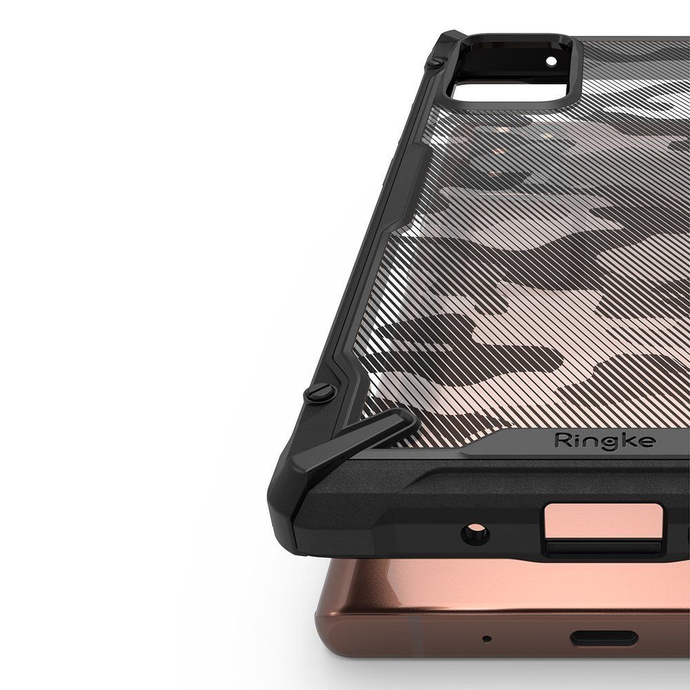 Husa Samsung Galaxy Note 20 RINGKE Fusion X Design Black RK076666, negru