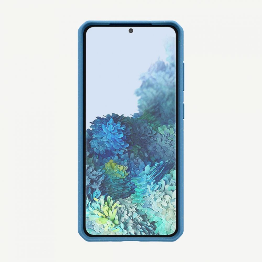 Husa pentru Samsung Galaxy S20 Plus IT SKINS SG11-SPBIO-BLUE, Feronia Bio Blue, material biodegradabil, albastru