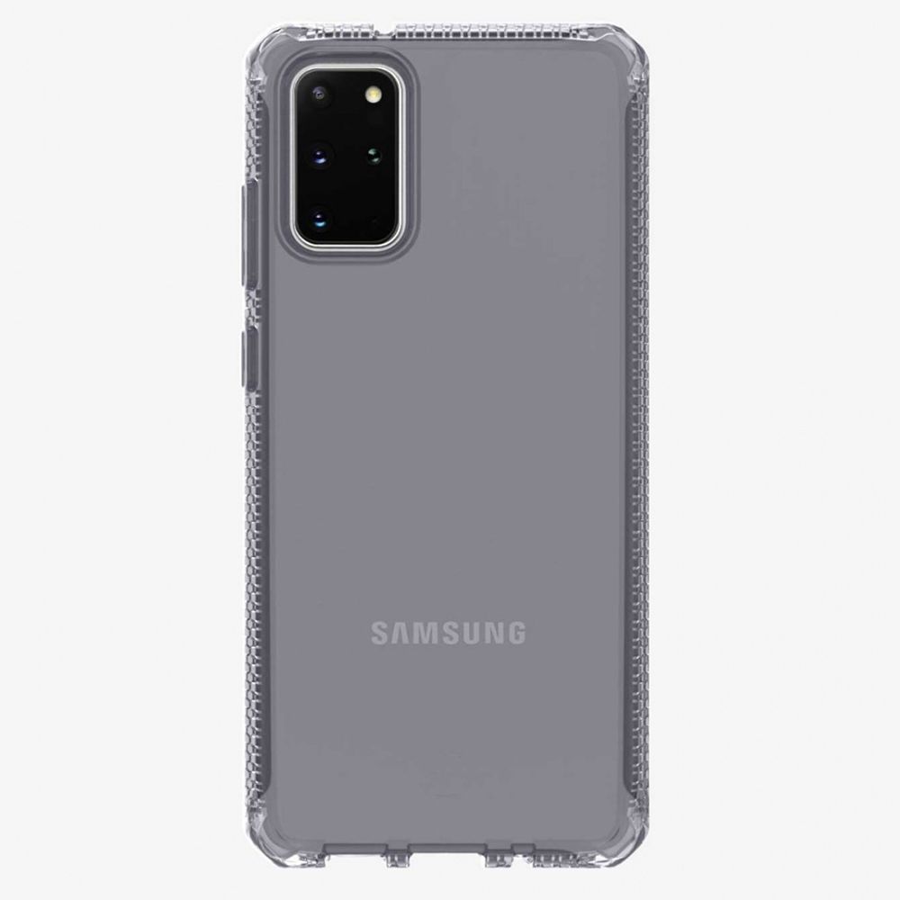 Husa pentru Samsung Galaxy S20 Plus IT SKINS SG11-SPECM-SMOK, Spectrum Clear Smoke, antisoc, antimicrobial, fumuriu