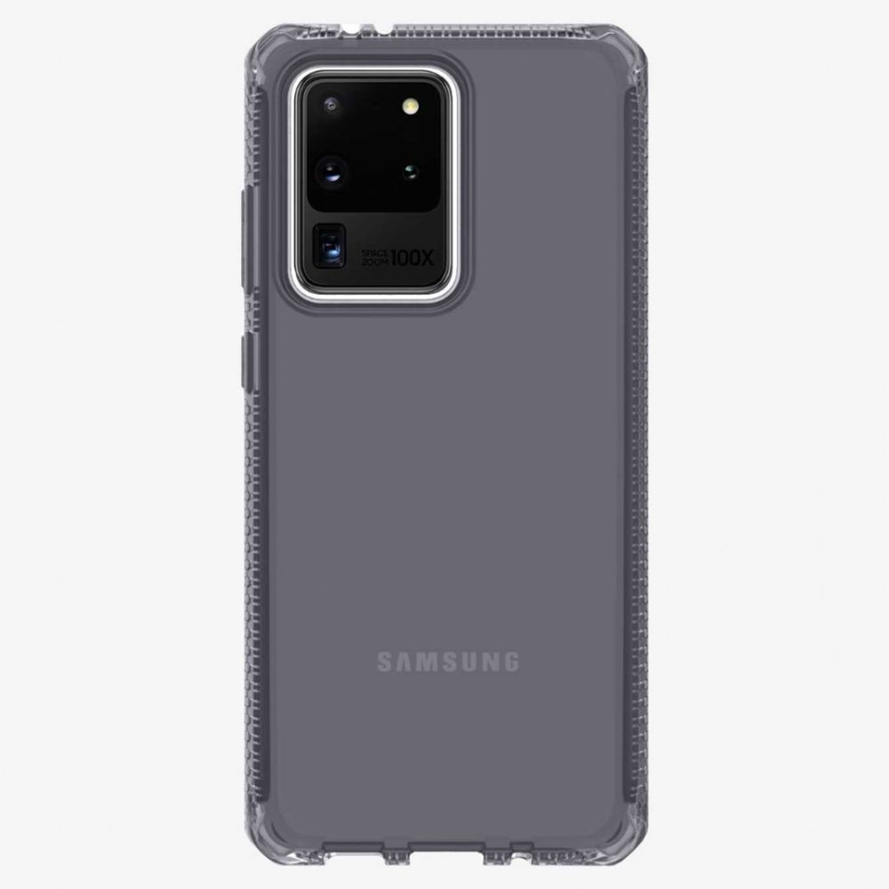 Husa pentru Samsung Galaxy S20 Plus IT SKINS SGPS-SPECM-SMOK, Spectrum Clear Smoke, antisoc, antimicrobial, fumuriu