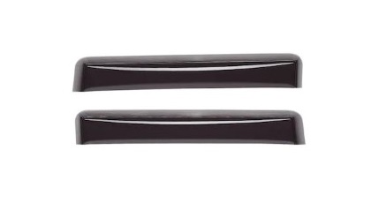 Set 2 deflectoare aer, paravanturi auto, spate, CLIMAIR CLI0042690, fumurii, pentru BMW X5, 2000-2006