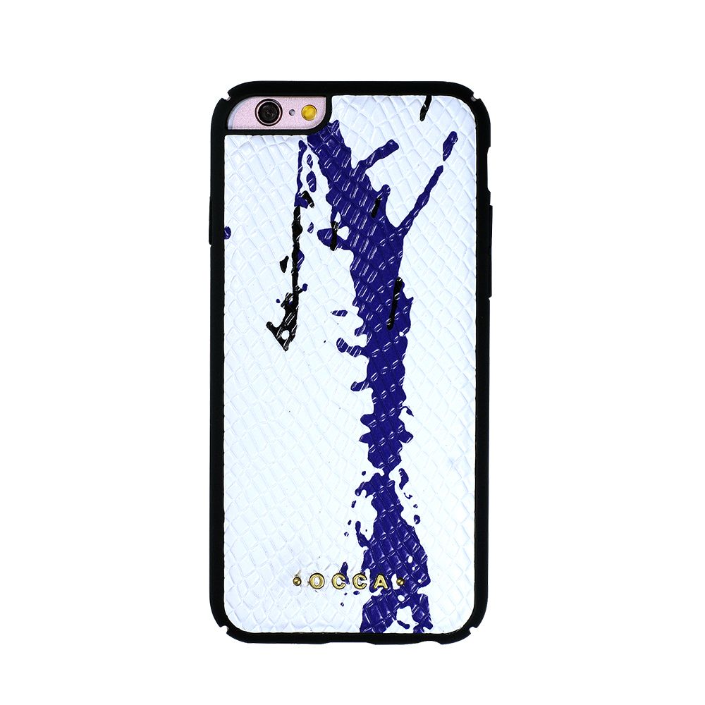 Carcasa pentru iPhone 6/6S OCCA OCCTLIPH6WH, Cattle White, piele naturala, protectie margine 360 grade, alb