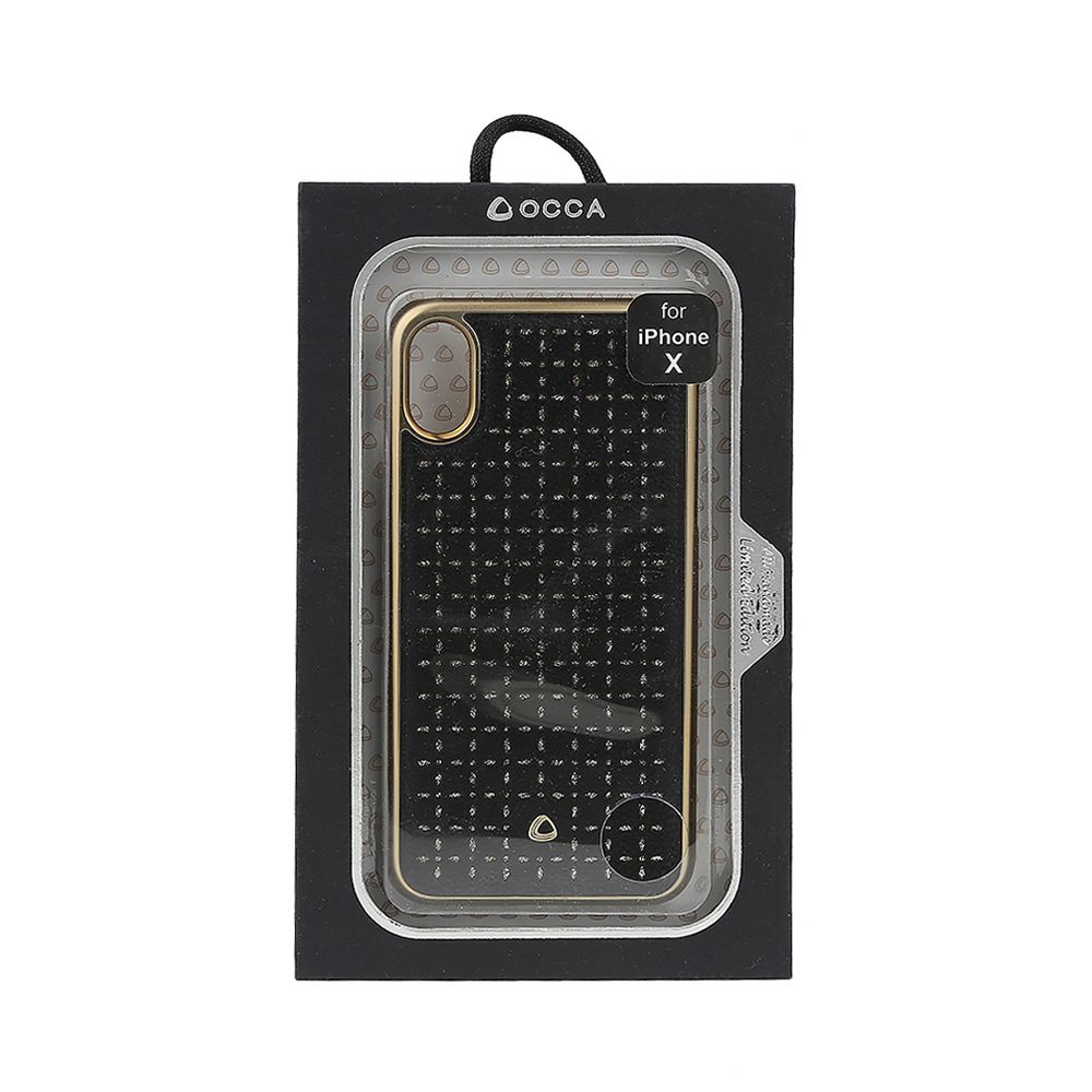 Carcasa pentru iPhone X / XS OCCA OCSPIPHXGD, Spade Gold, auriu