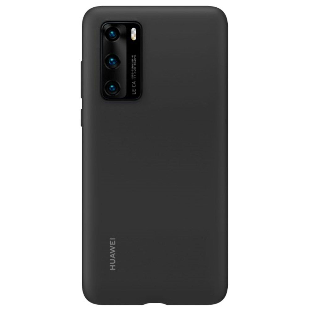 Husa originala HUAWEI 51993719, P40, Silicon Case, negru