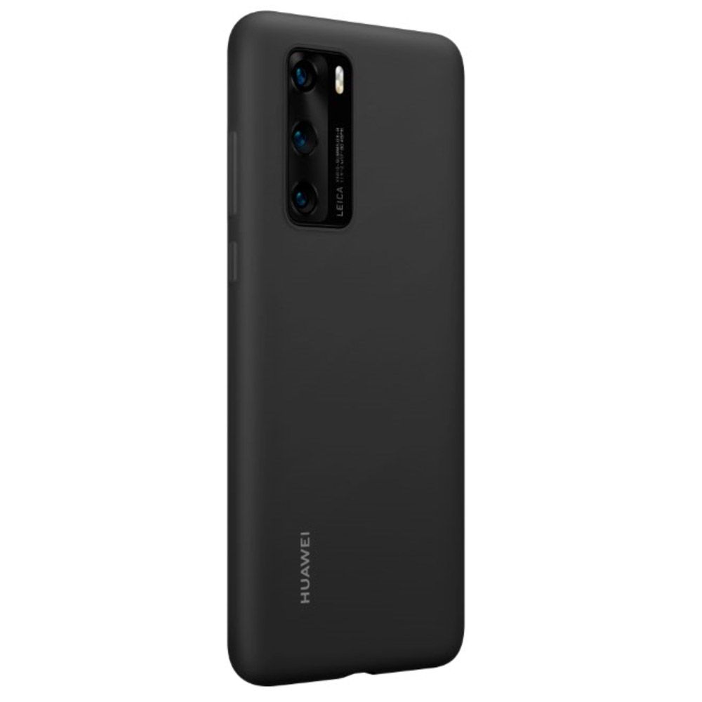 Husa originala HUAWEI 51993719, P40, Silicon Case, negru