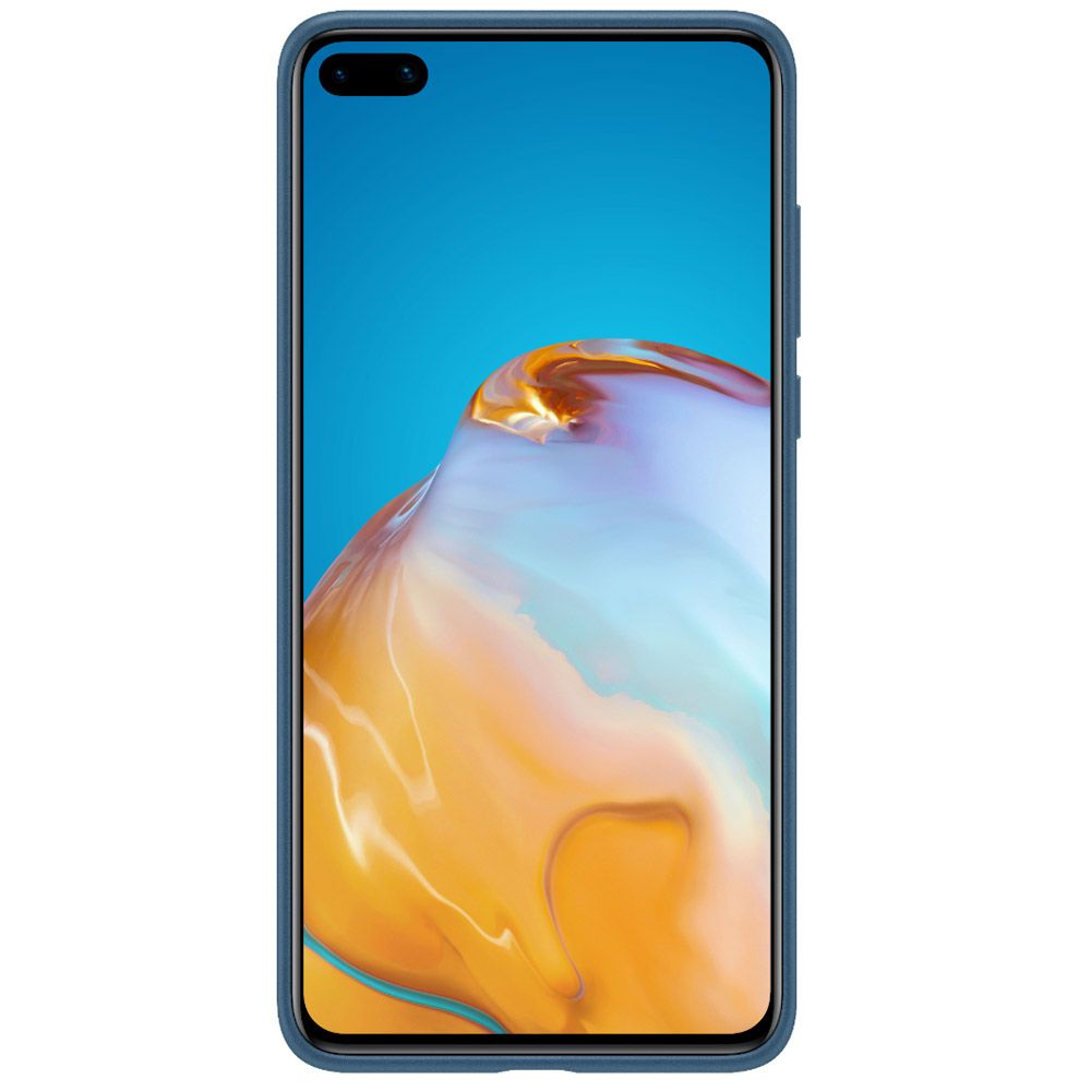 Husa originala HUAWEI 51993721, P40, Silicon Case Ink, albastru