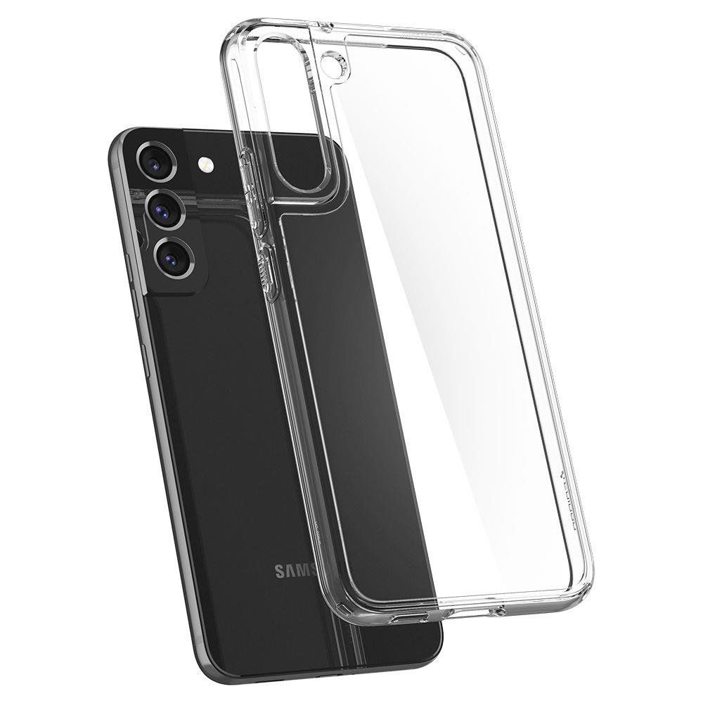 Husa Samsung Galaxy S22 Plus SPIGEN Ultra Hybrid Crystal Clear ACS03954, transparent