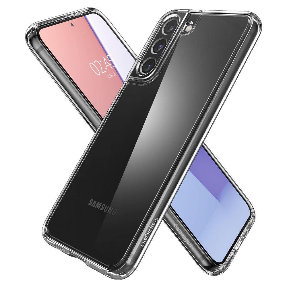 Husa Samsung Galaxy S22 Plus SPIGEN Ultra Hybrid Crystal Clear ACS03954, transparent