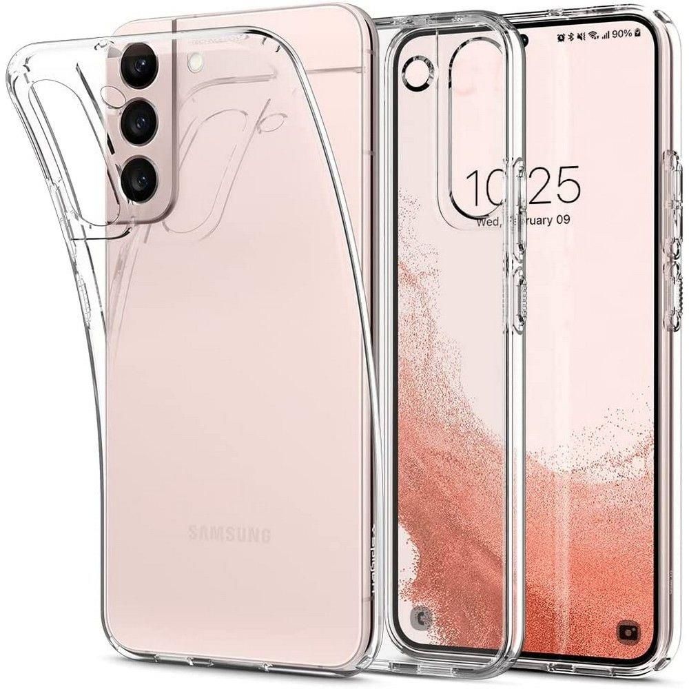 Husa Samsung Galaxy S22 SPIGEN Liquid Crystal Clear ACS03984, transparent