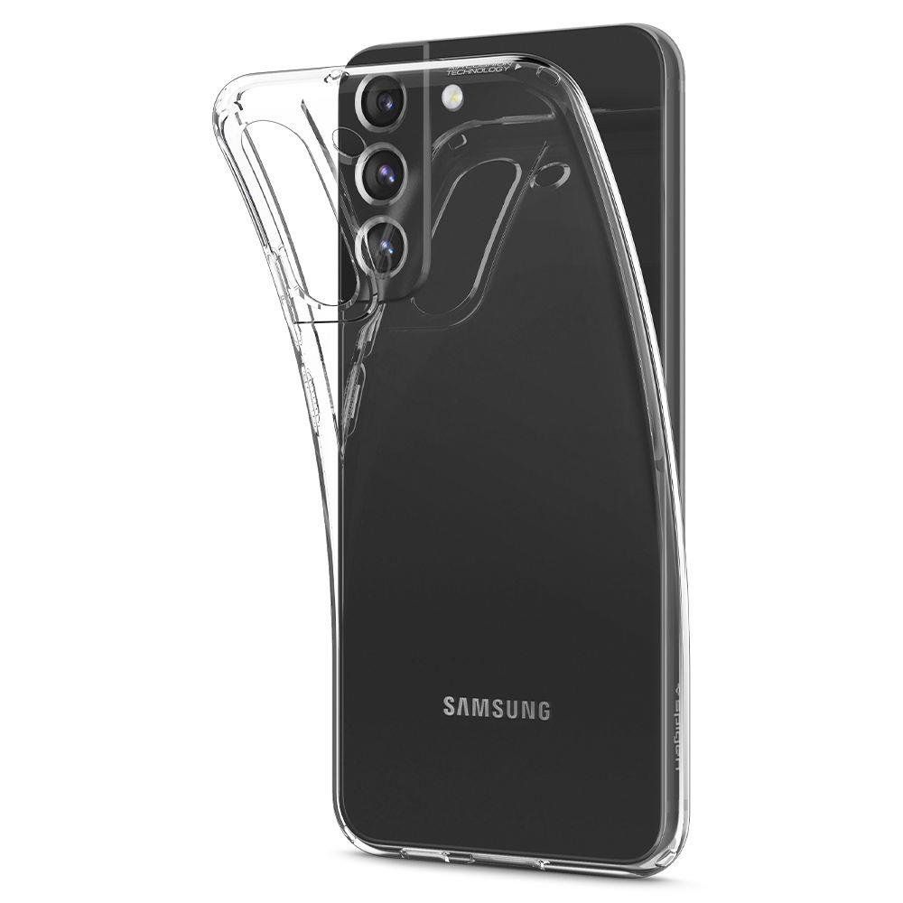 Husa Samsung Galaxy S22 SPIGEN Liquid Crystal Clear ACS03984, transparent