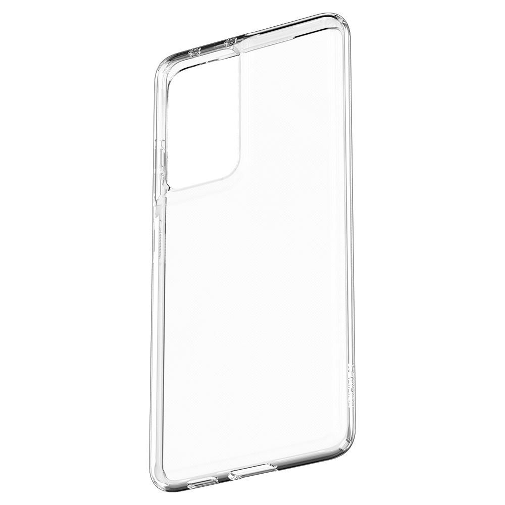 Husa Samsung Galaxy S21 Ultra SPIGEN Liquid Crystal Clear ACS02347, transparent
