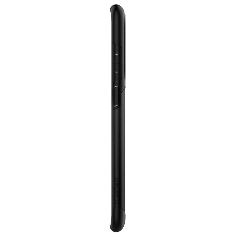 Husa Samsung Galaxy S20 Ultra SPIGEN Slim Armor Black ACS00636, negru