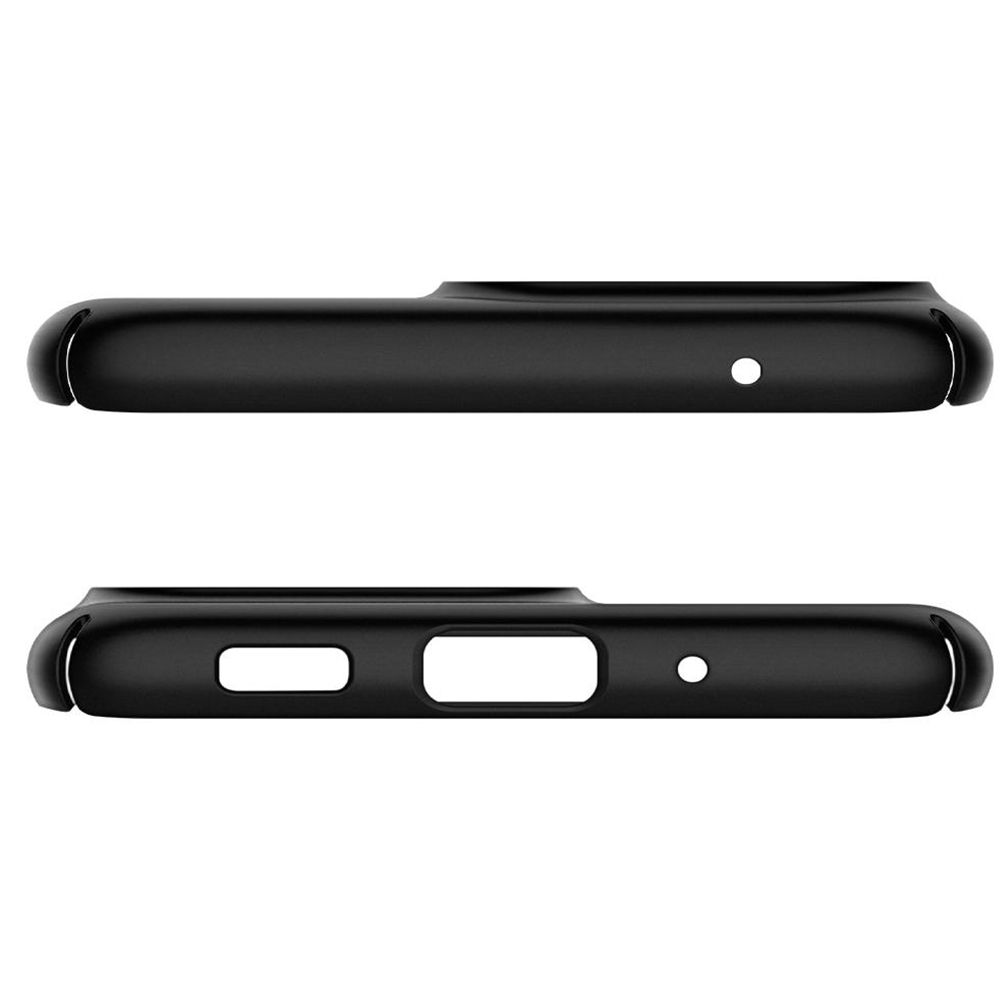 Husa Samsung Galaxy S20 Ultra SPIGEN Thin Fit Black ACS00708, negru
