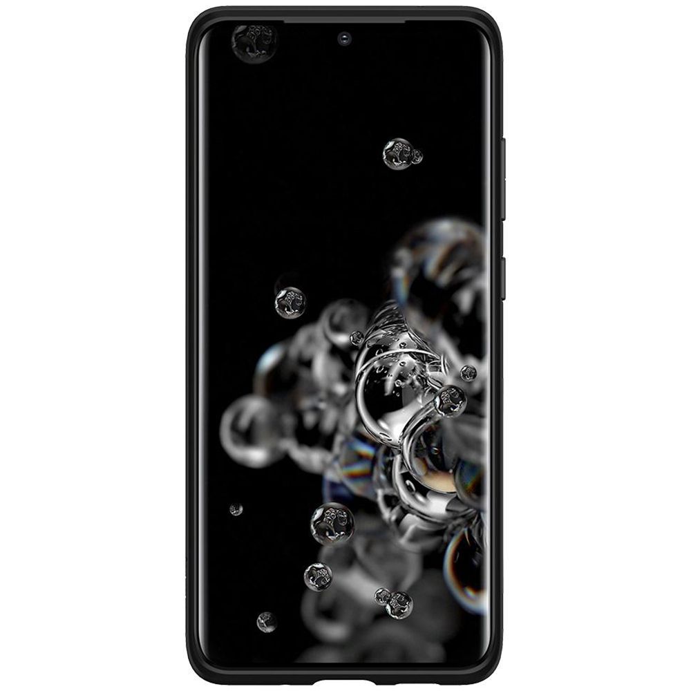 Husa Samsung Galaxy S20 Ultra SPIGEN Ultra Hybrid Black ACS00714, negru