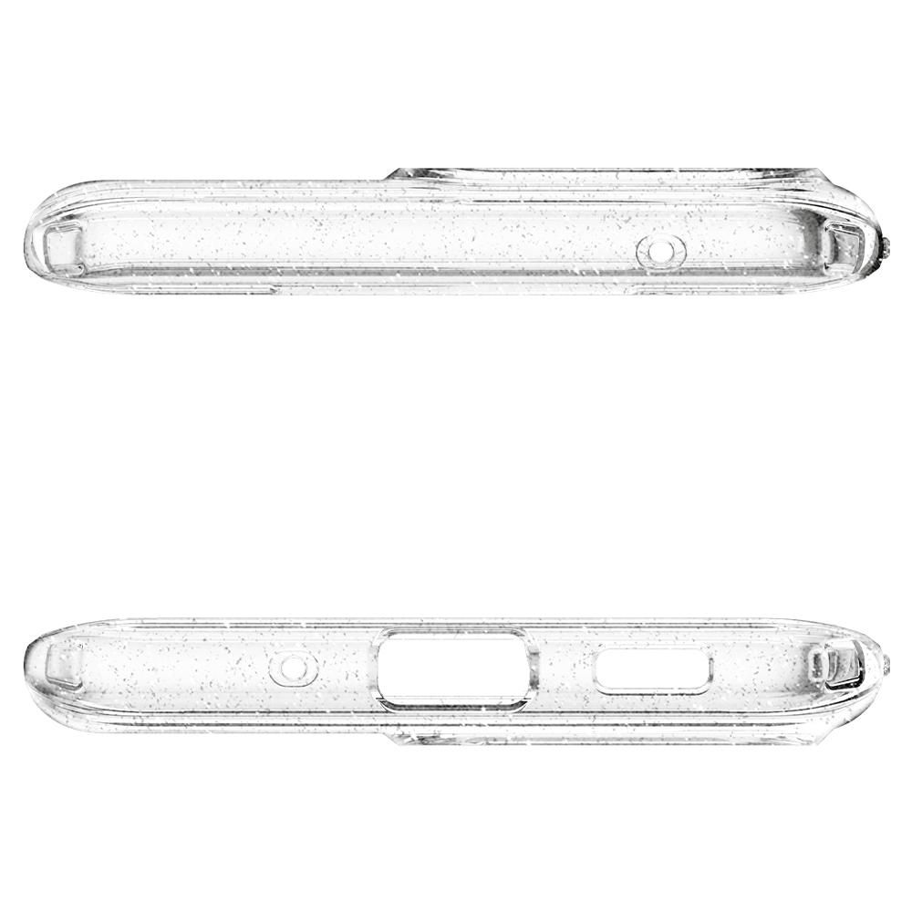 Husa Samsung Galaxy S20 Ultra SPIGEN Liquid Crystal Glitter Crystal Clear ACS00710, transparent