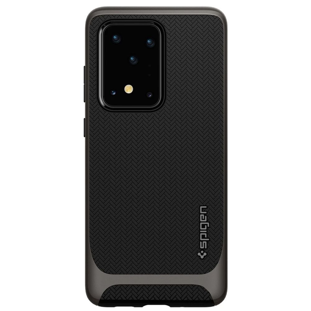 Husa Samsung Galaxy S20 Ultra SPIGEN Neo Hybrid Gunmetal ACS00718, negru
