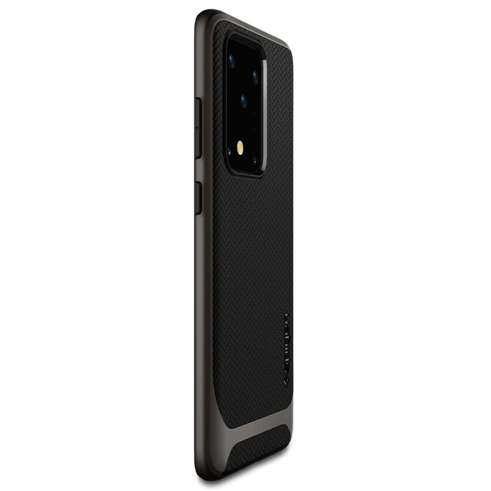Husa Samsung Galaxy S20 Ultra SPIGEN Neo Hybrid Gunmetal ACS00718, negru